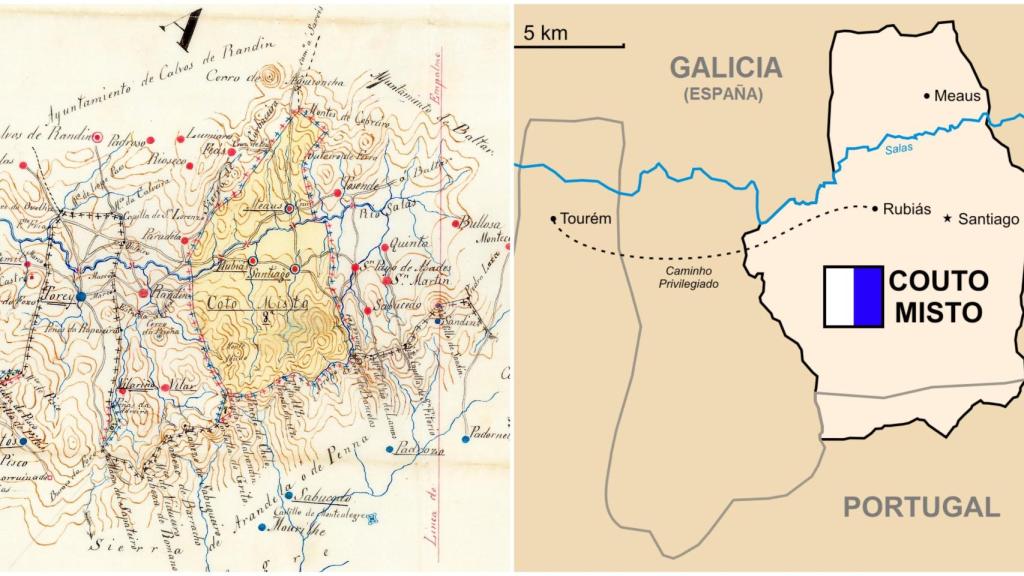 Mapas de Couto Mixto