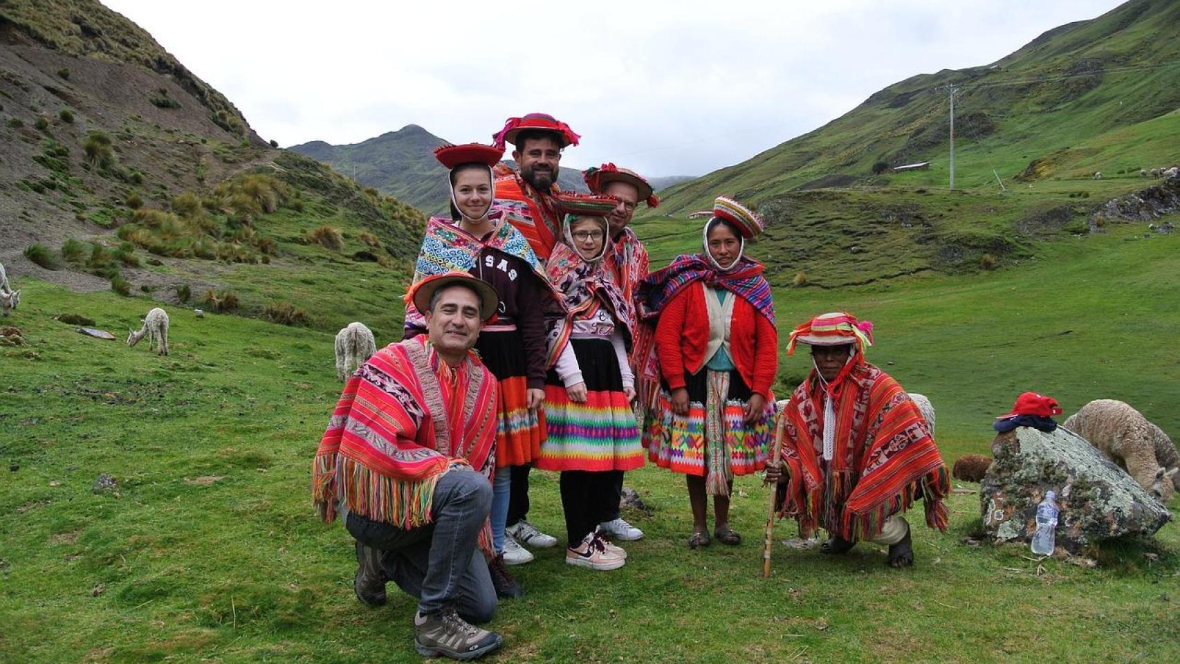 Los andes peruanos