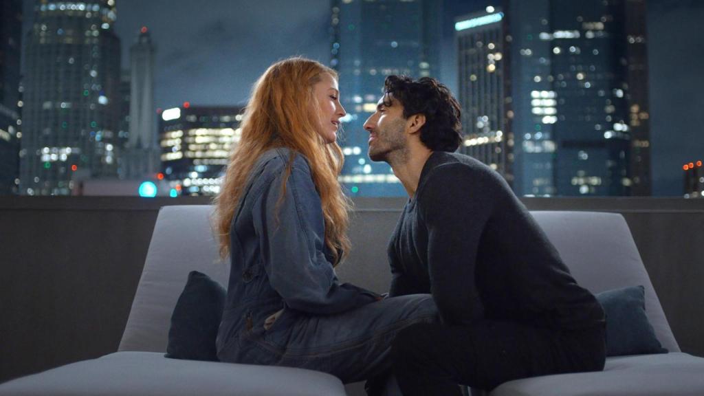 Blake Lively y Justin Baldoni en una escena de la película 'Romper el círculo'