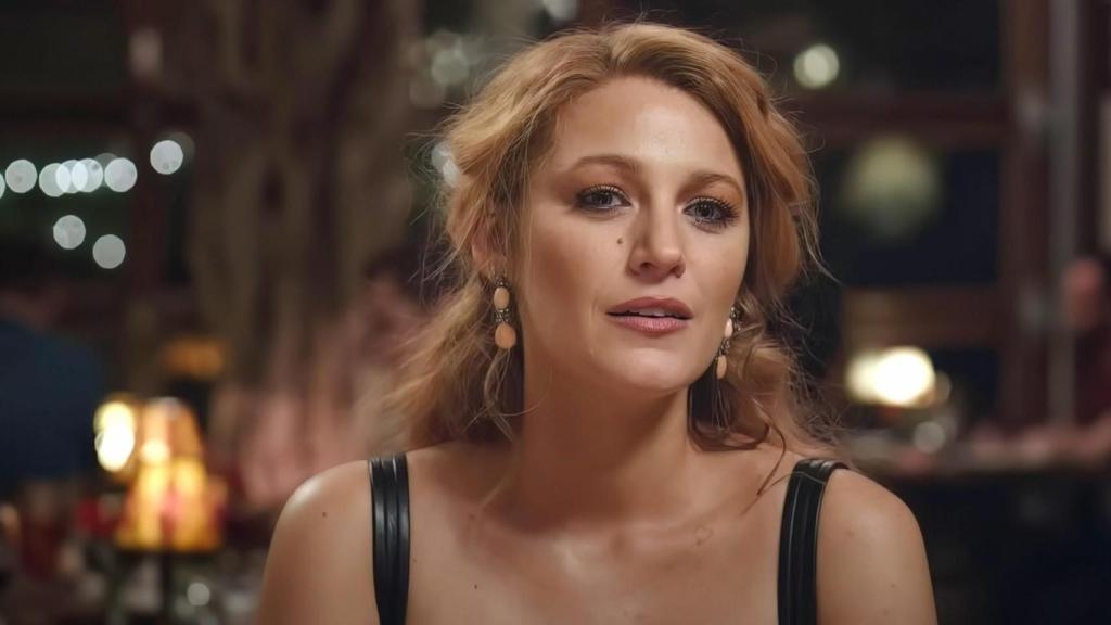 Blake Lively durante el rodaje de 'Romper el círculo'