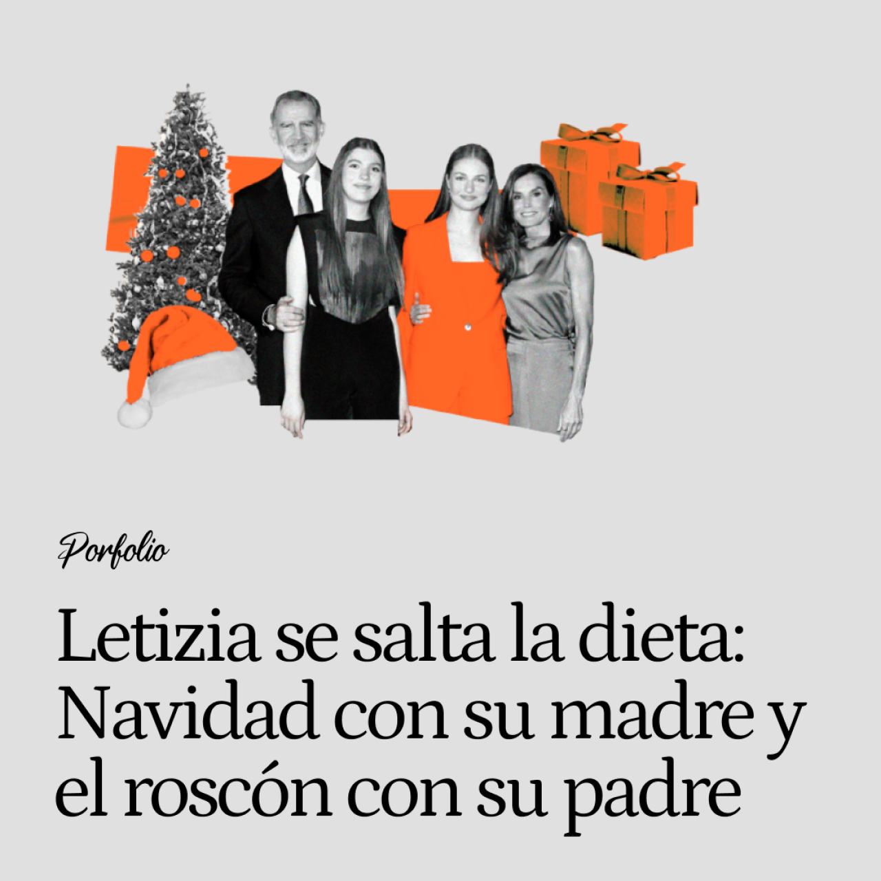 Letizia se salta la dieta 'healthy' por Navidad: menú con 