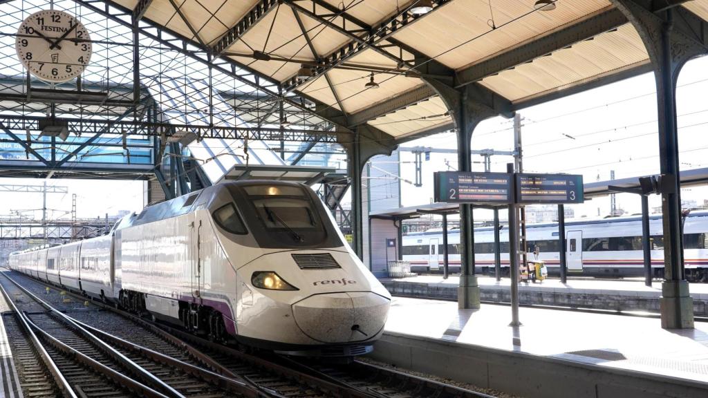 Estación de trenes Campo Grande en Valladolid