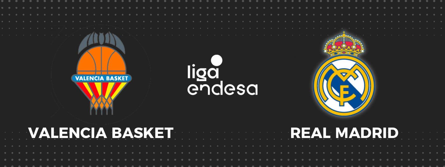 Valencia - Real Madrid, Liga Endesa de baloncesto en directo