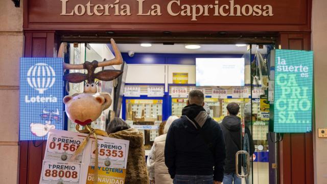 Los responsables de 'La Caprichosa' consideran que es una administración bendecida por la suerte.