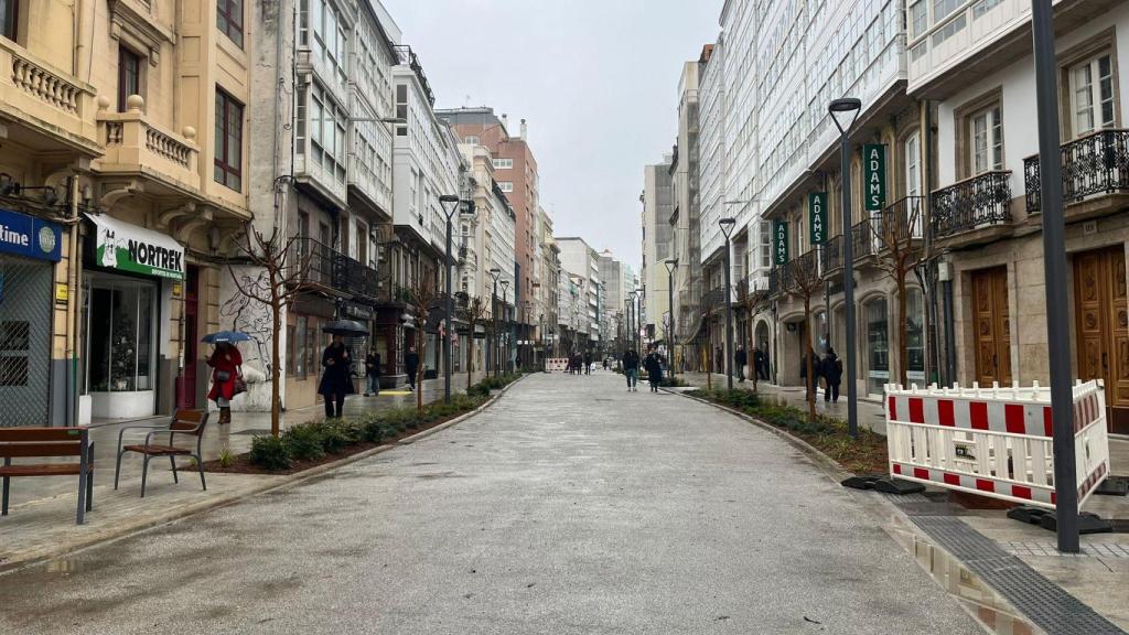 Calle San Andrés en A Coruña