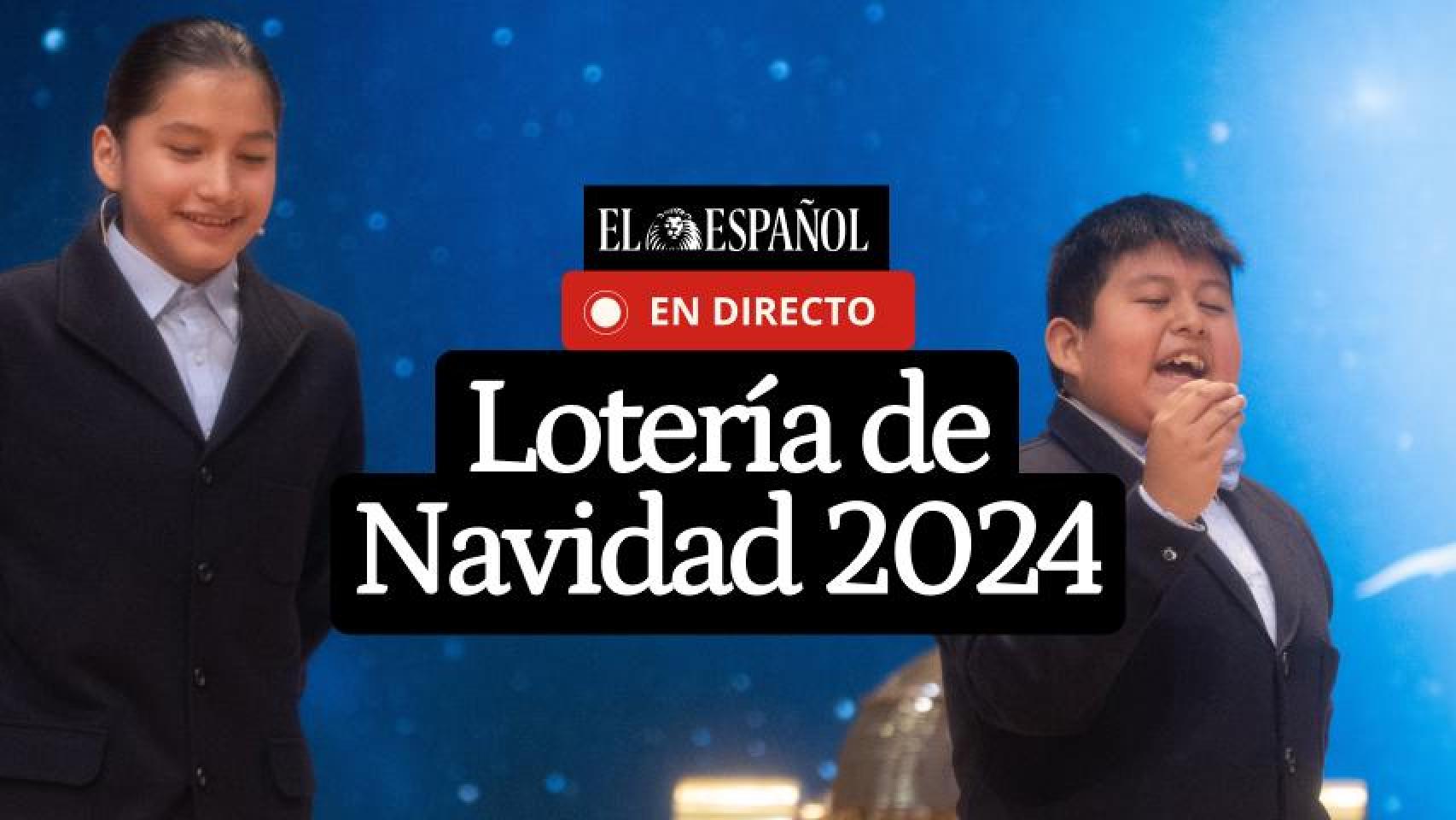 Lotería Navidad 2024 en directo