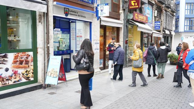 La administración de la calle Lencería de Valladolid vende un cuarto y un quinto premio