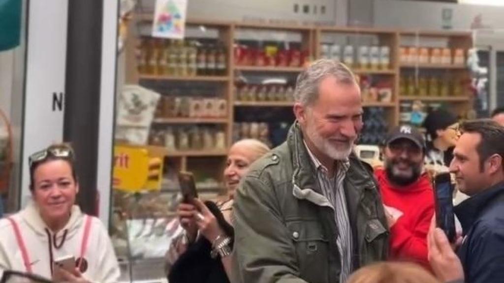 El rey Felipe VI en Catarroja por Navidad