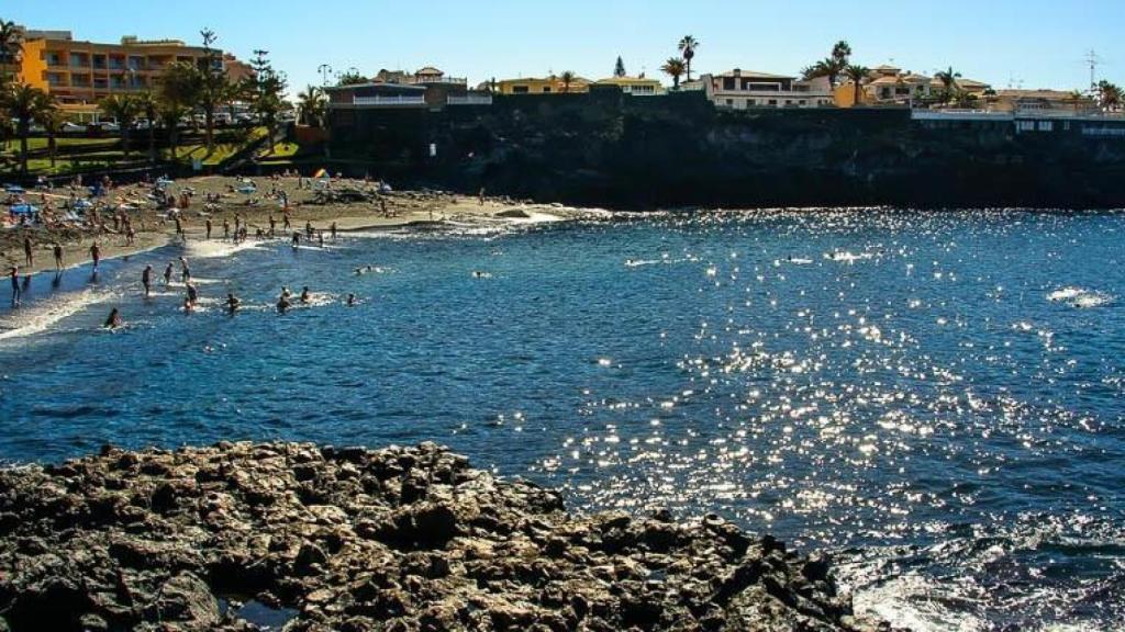 La playa de Canarias donde se ha grabado 'La Palma'.