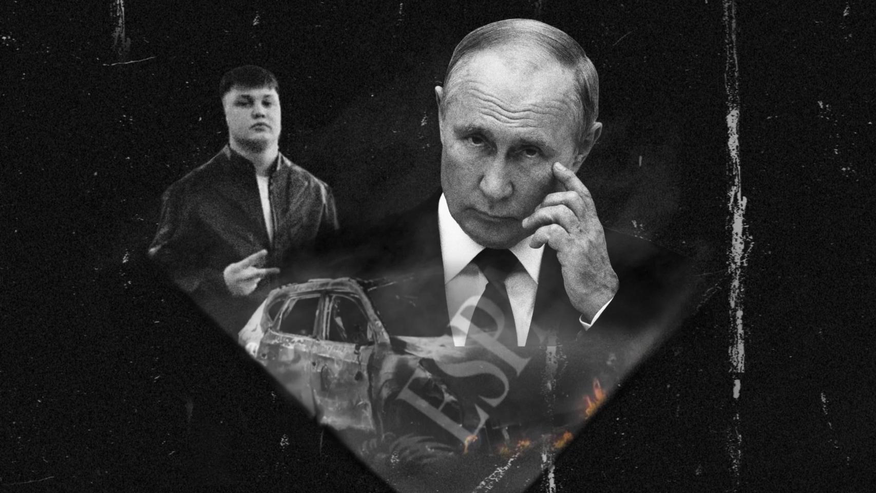 Maxim Kuzmínov, Putin y el coche quemado de los espías.