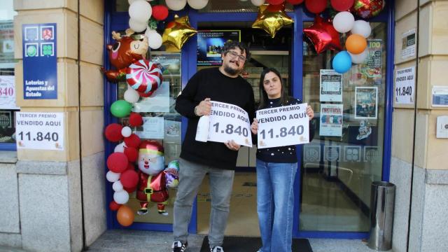 La administración de lotería Doña Mari, en Astorga