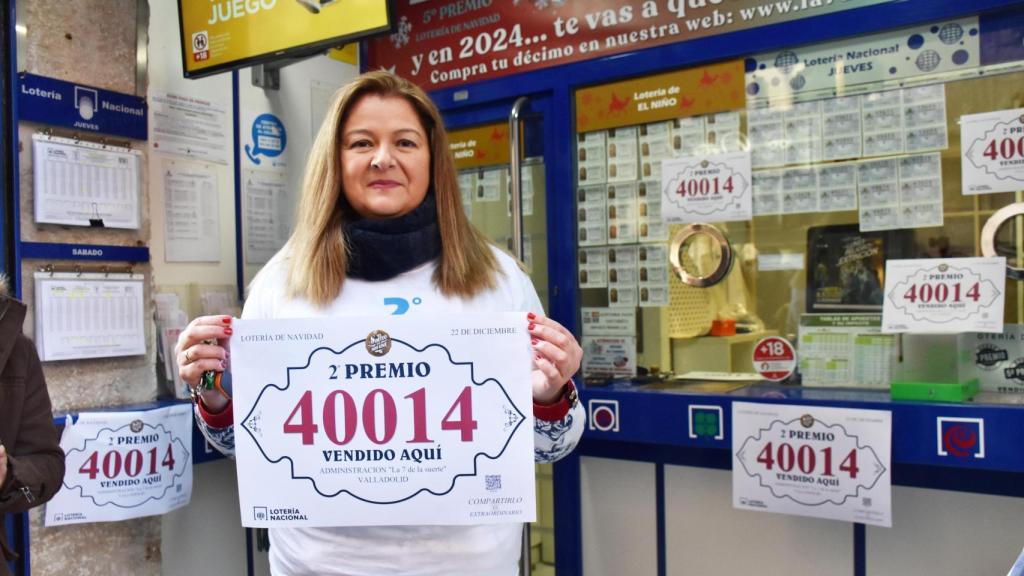 Esther Samaniego da 157,5 millones de euros con el segundo premio