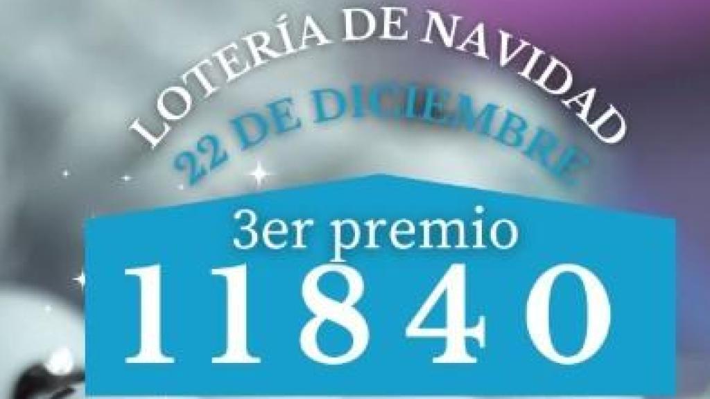 Málaga coge un pellizco del tercer premio de la Lotería de Navidad: el 11840