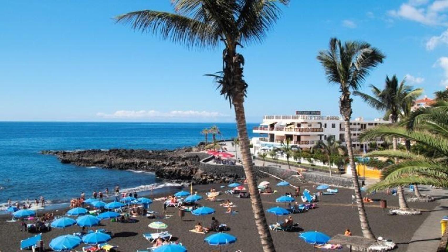 La playa de Canarias donde se ha grabado 'La Palma'.