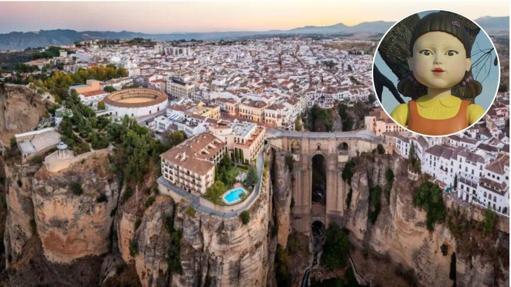 Netflix promociona 'El juego del calamar' en este bonito pueblo de Málaga.