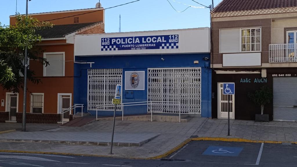 La comisaría de Policía Local de Puerto Lumbreras.