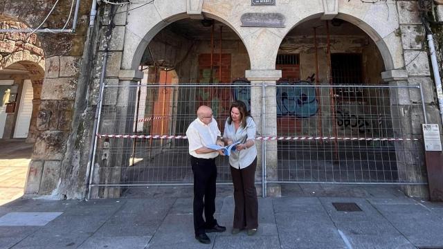 El Consorcio Casco Vello de Vigo compra un nuevo edificio en la fachada del Berbés.