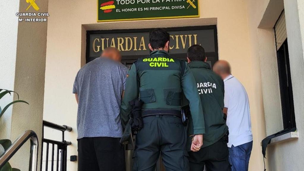 Imagen de las detenciones.