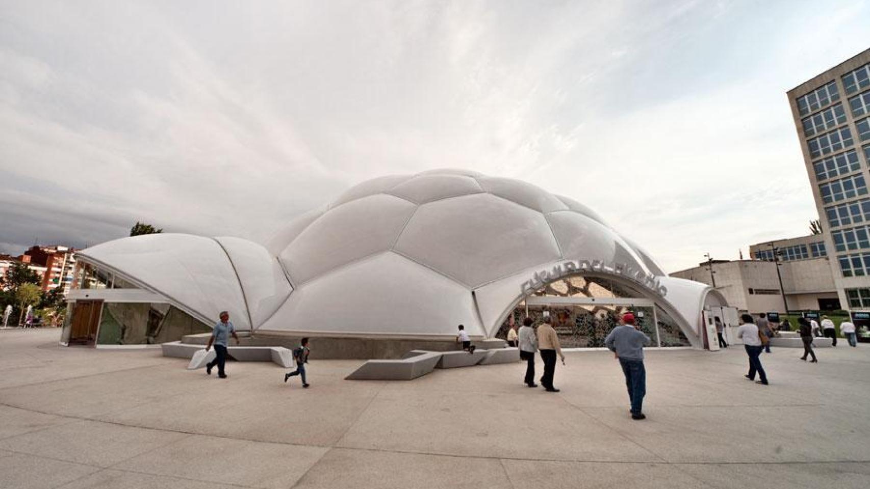 La Cúpula del Milenio de Valladolid.