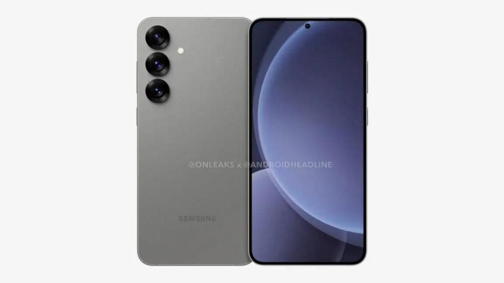 Imagen renderizada del posible diseño del Samsung Galaxy S25 Slim