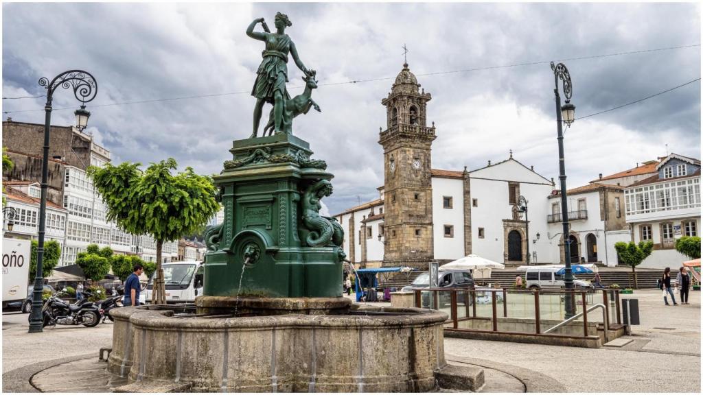 Fuente de Diana La Cazadora, Betanzos