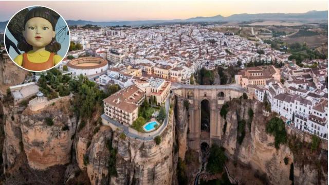 'El juego del calamar' llega a este histórico pueblo de Málaga