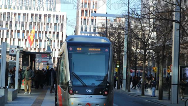 Tranvía de Zaragoza.