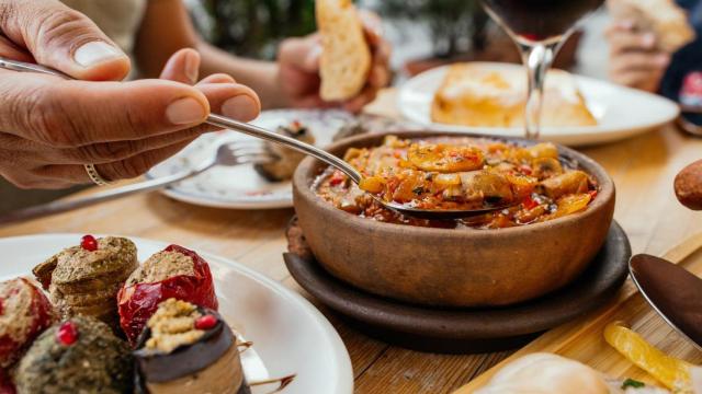 Un plato de cuchara.