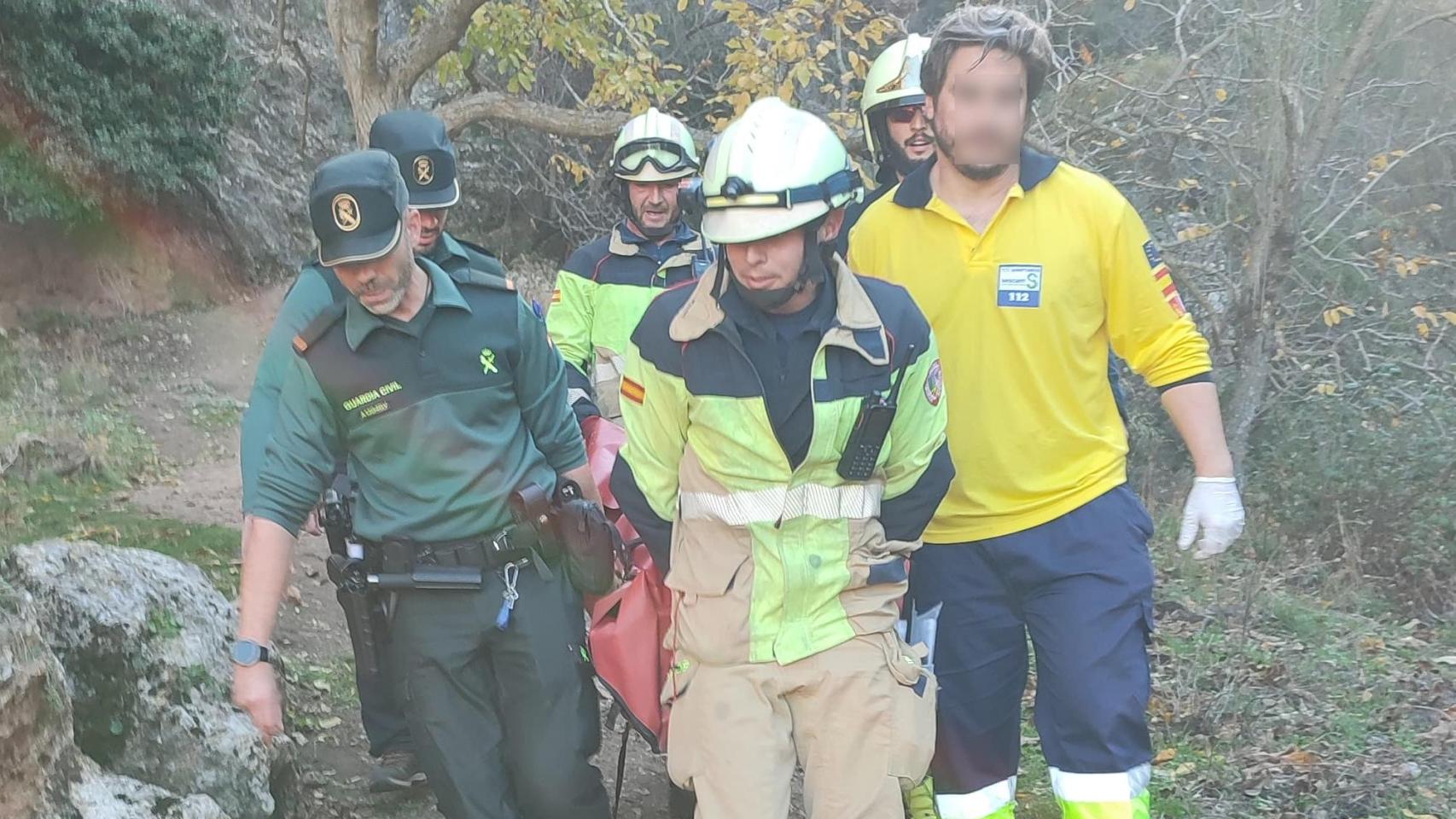 La Guardia Civil de Albacete rescata a una persona que sufrió una caída mientras paseaba por una conocida ruta de Bogarra.