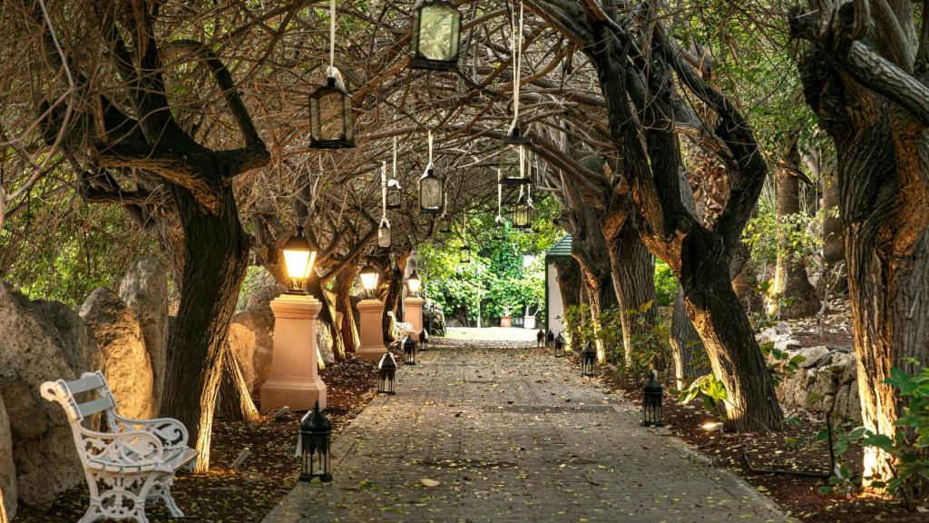 Jardines del resort Bahía del Duque, en Tenerife Sur