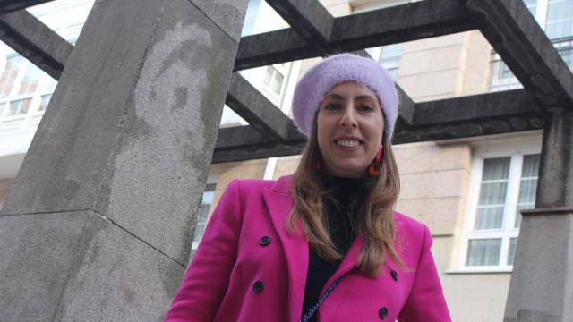 La divulgadora científica Deborah García Bello en A Coruña.