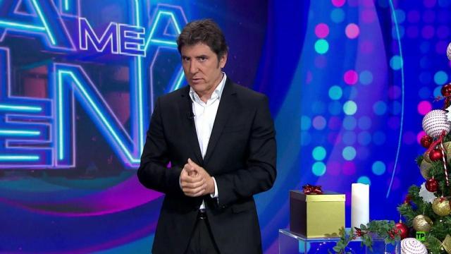 Manel Fuentes en el especial de Nochebuena de 'Tu cara me suena'.