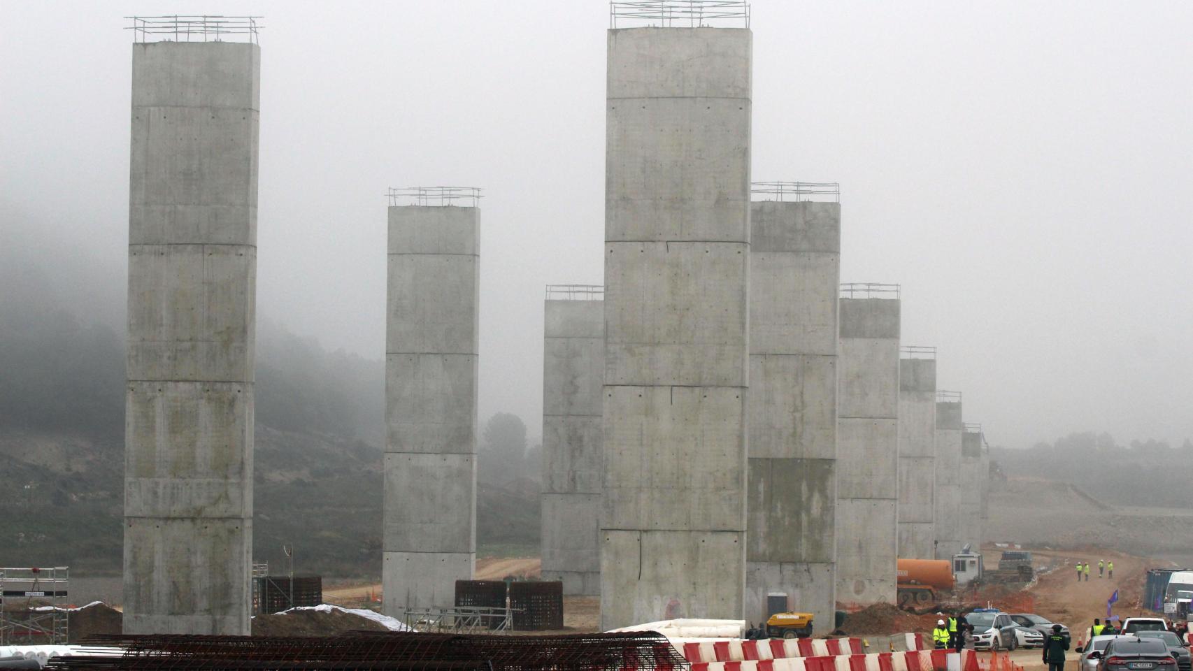 Obras de la A-11 en Valladolid