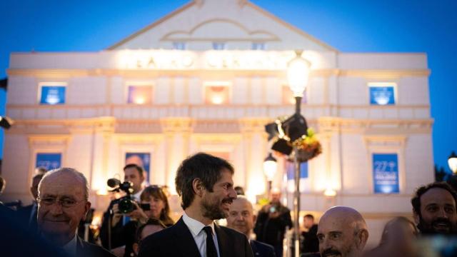 Imagen de Francisco de la Torre y Ernest Urtasun en la inauguración del Festival de Cine de Málaga, el pasado mes de marzo.