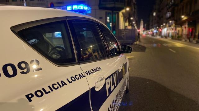 Un coche de Policía Local de Valencia, imagen de archivo. EP