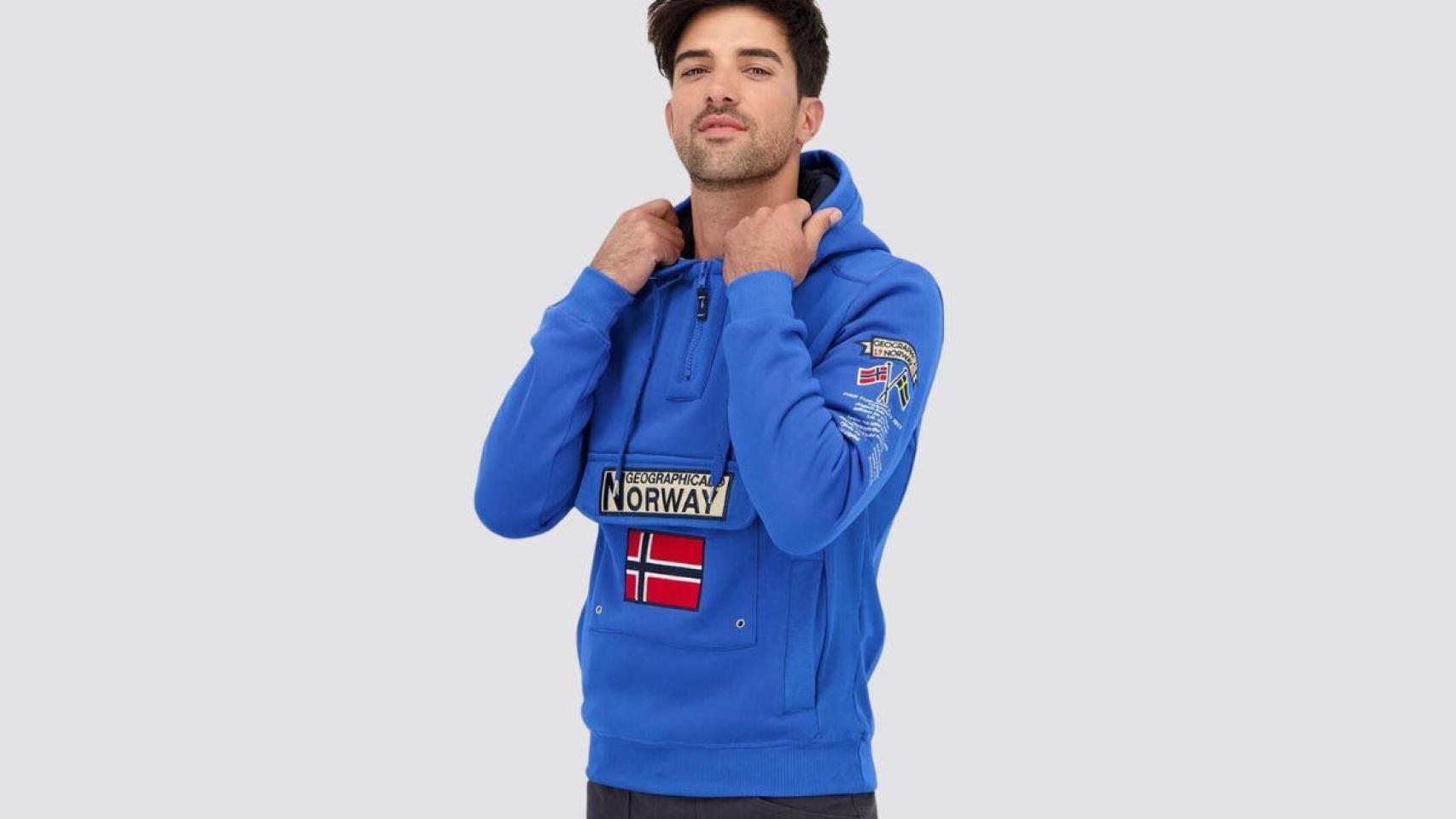 Amazon rebaja la sudadera de hombre Geographical Norway de moda: calentita, cómoda y por menos de 35€