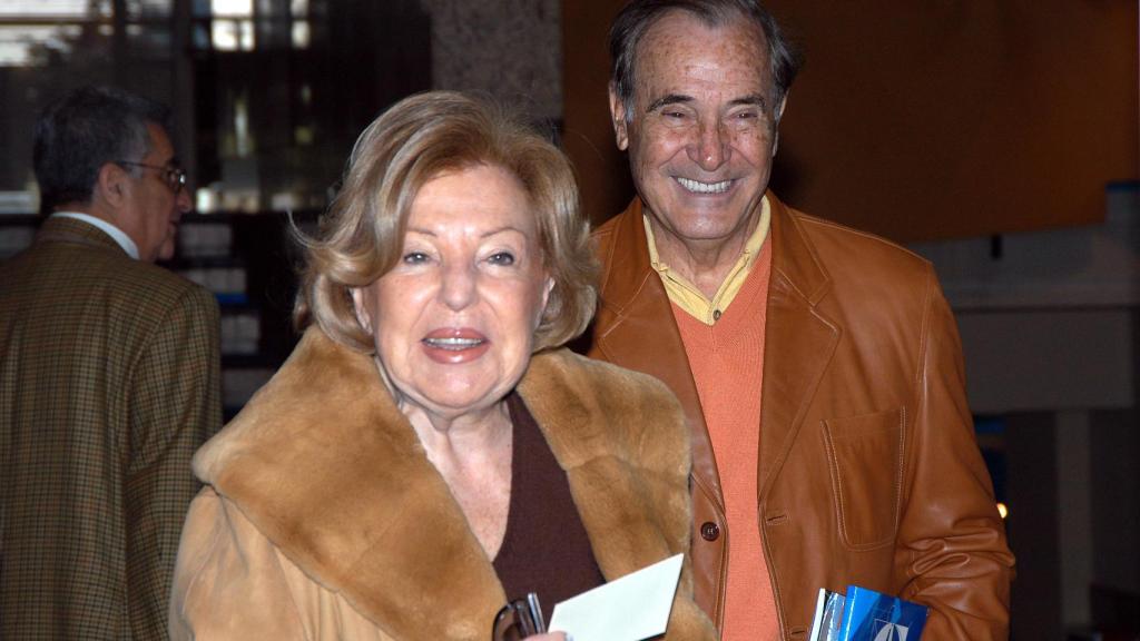 Antonio Fernández y Ana María obregón en una fotografía tomada en el año 2005.