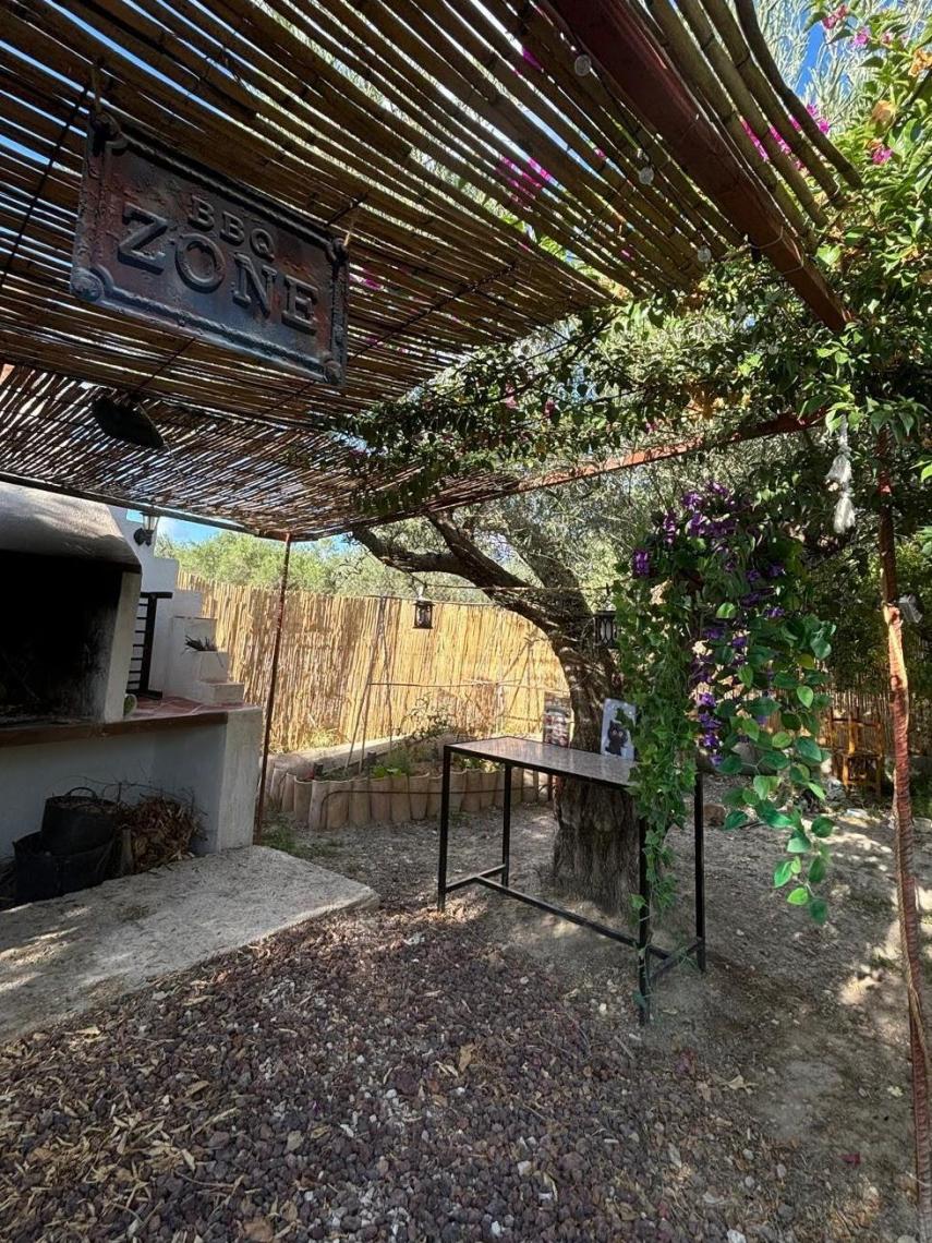 Exterior de la casa de campo que acaba de restaurar María Dolores Saurín en Abanilla.