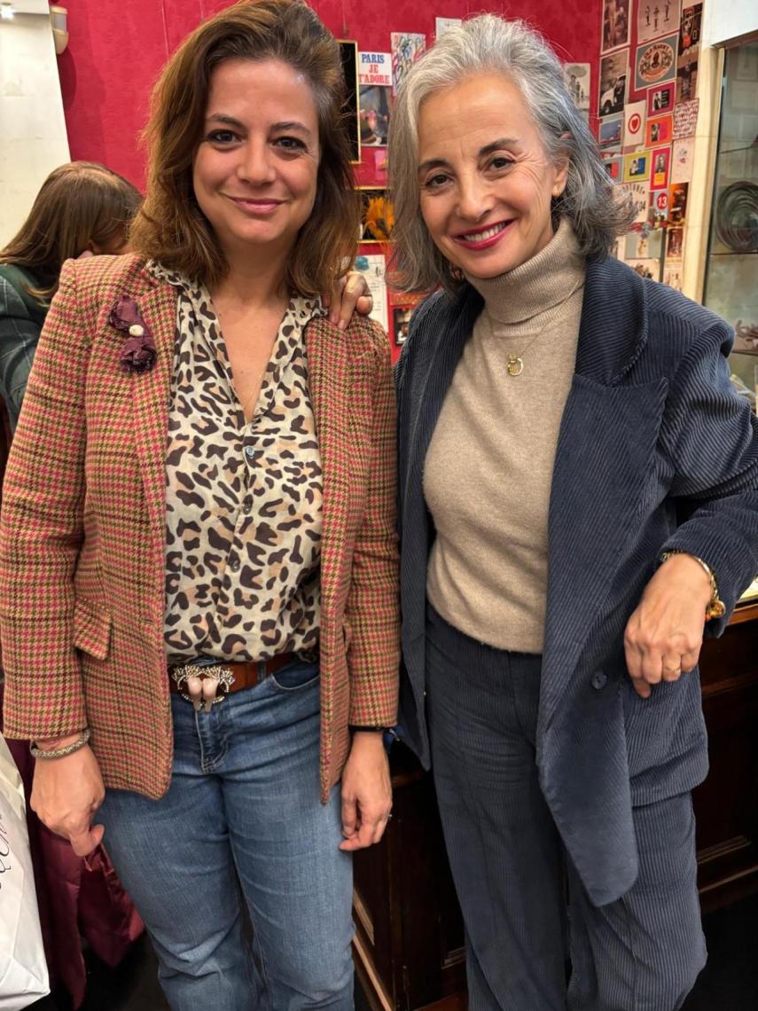 Cuqui castellanos con su hija Leticia