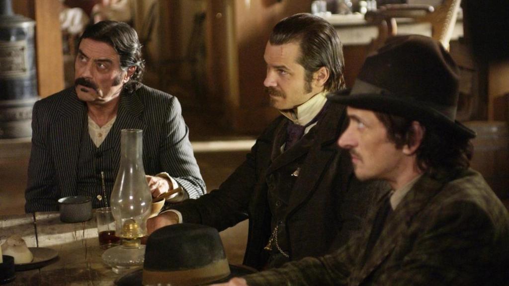 Fotograma de 'Deadwood'.