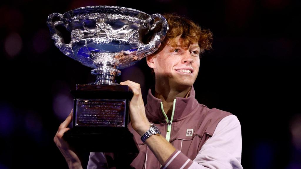 Jannik Sinner, ganador del Open de Australia 2024.