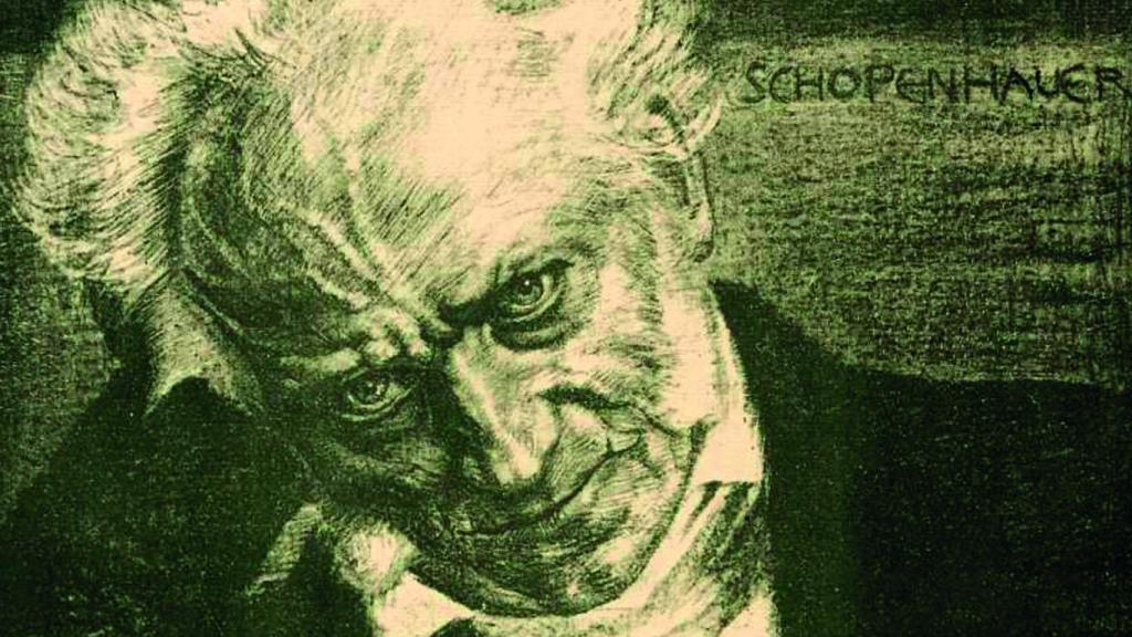 Arthur Schopenhauer retratado por Karl Bauer.