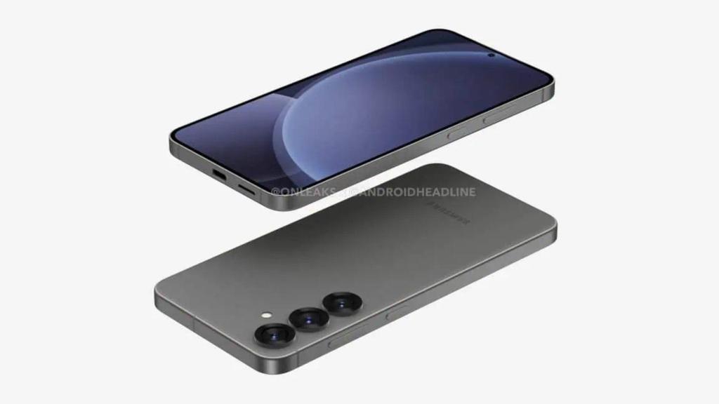 Imagen renderizada del posible diseño del Samsung Galaxy S25 Slim