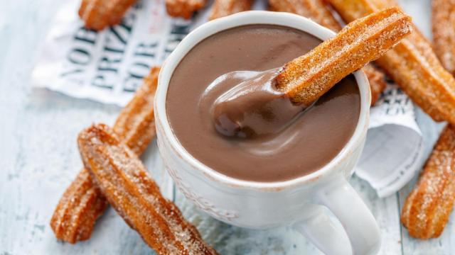 Chocolate con churros.