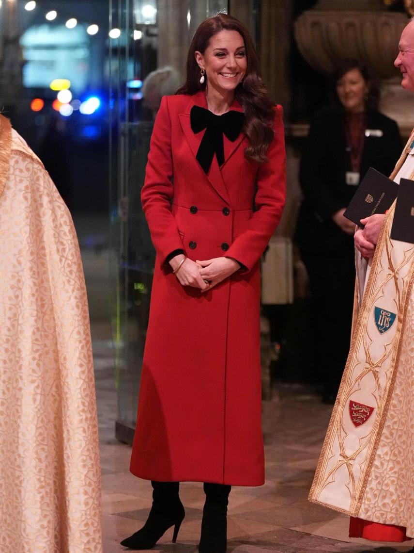 La Princesa, en el concierto de Navidad de Westminster.