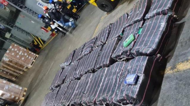 Incautada una tonelada y media de cocaína en Ecuador que tenía Vigo como destino