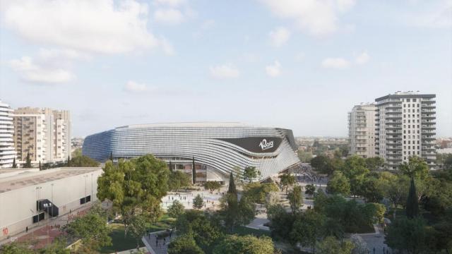 Proyección del nuevo Roig Arena. Erre Arquitectura/Roig Arena