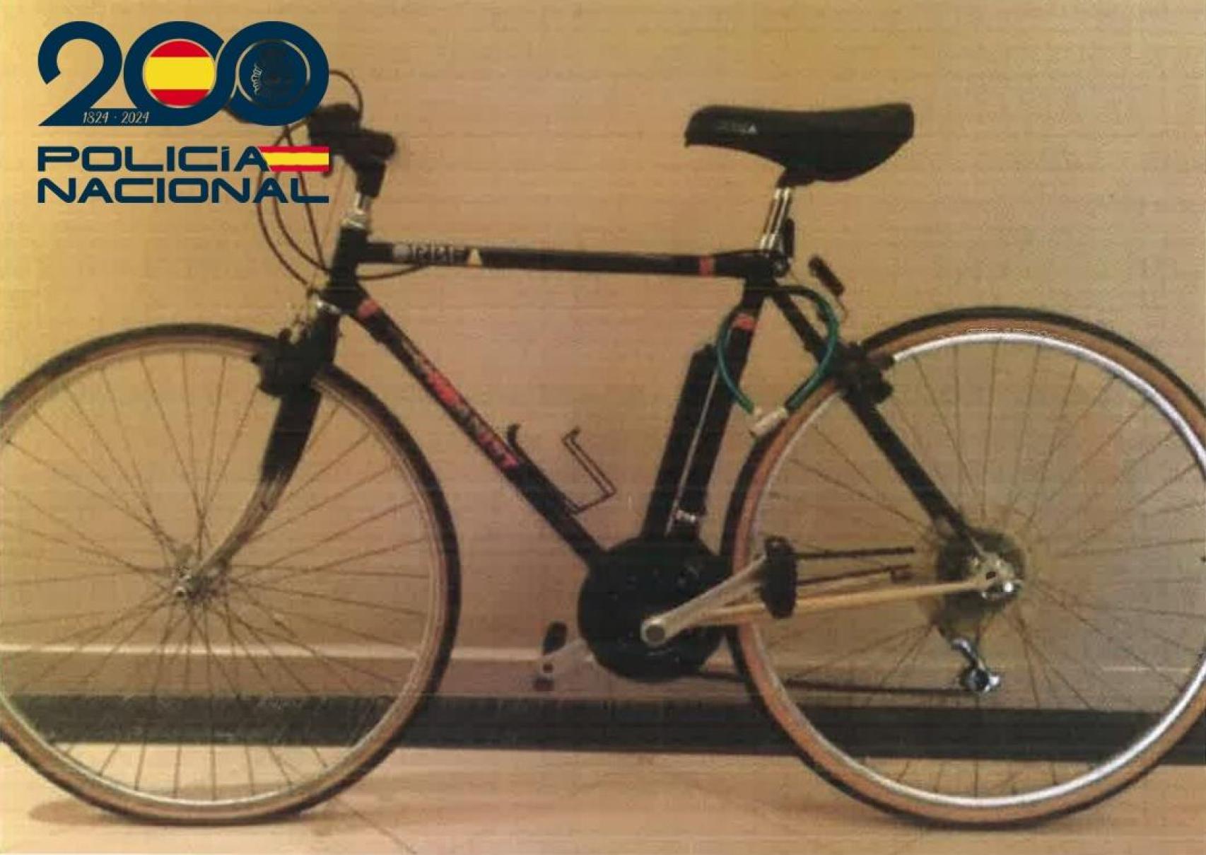 Una de las bicicletas robadas en Burgos