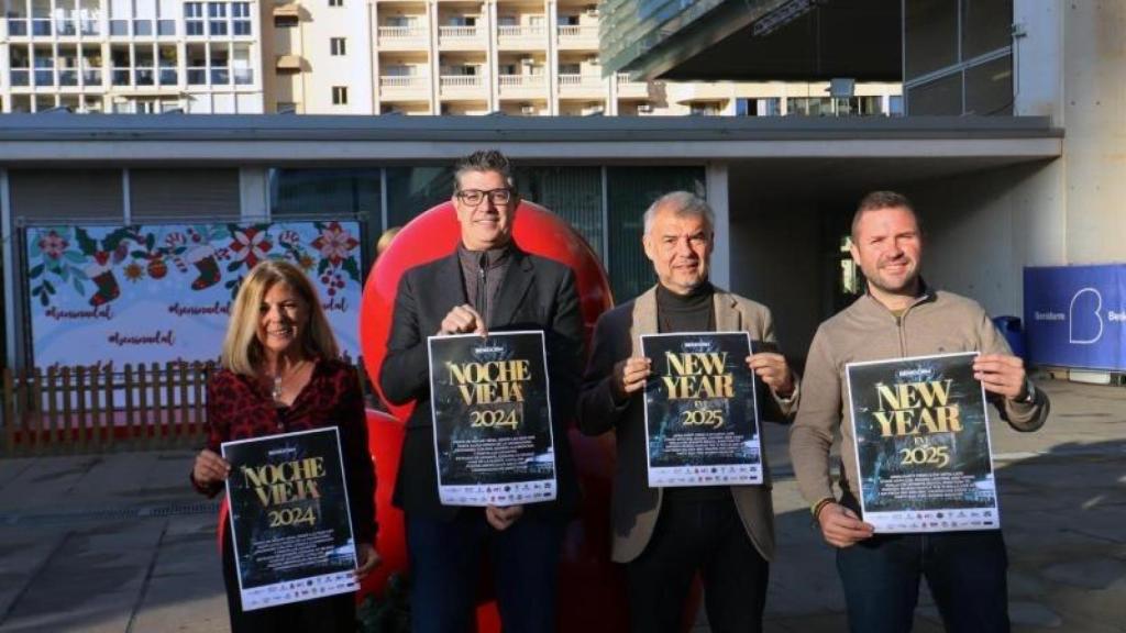 Los principales responsables de organizar la macrofiesta en Benidorm.