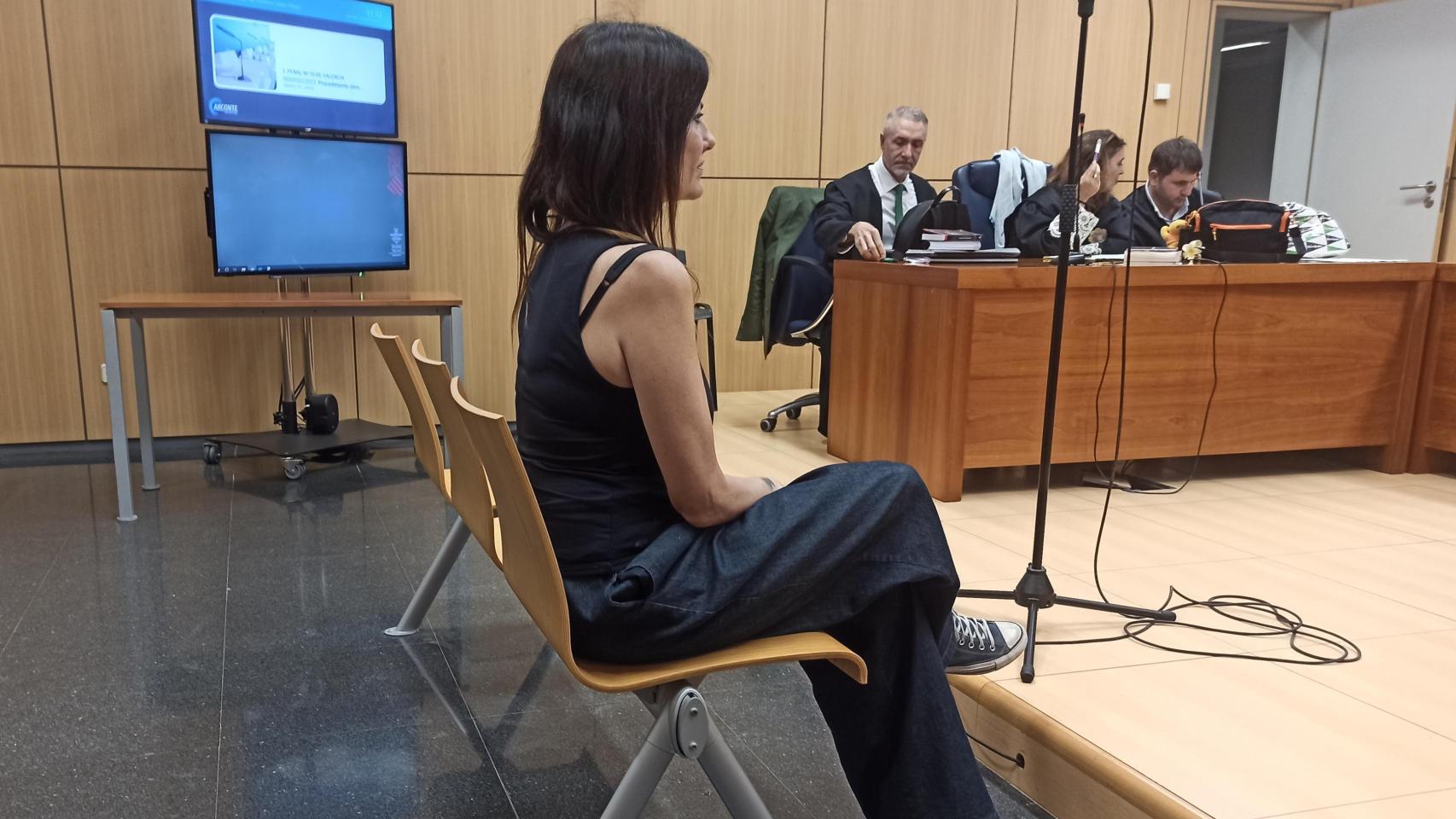 La acusada, Cristina Seguí, en el juicio. Europa Press